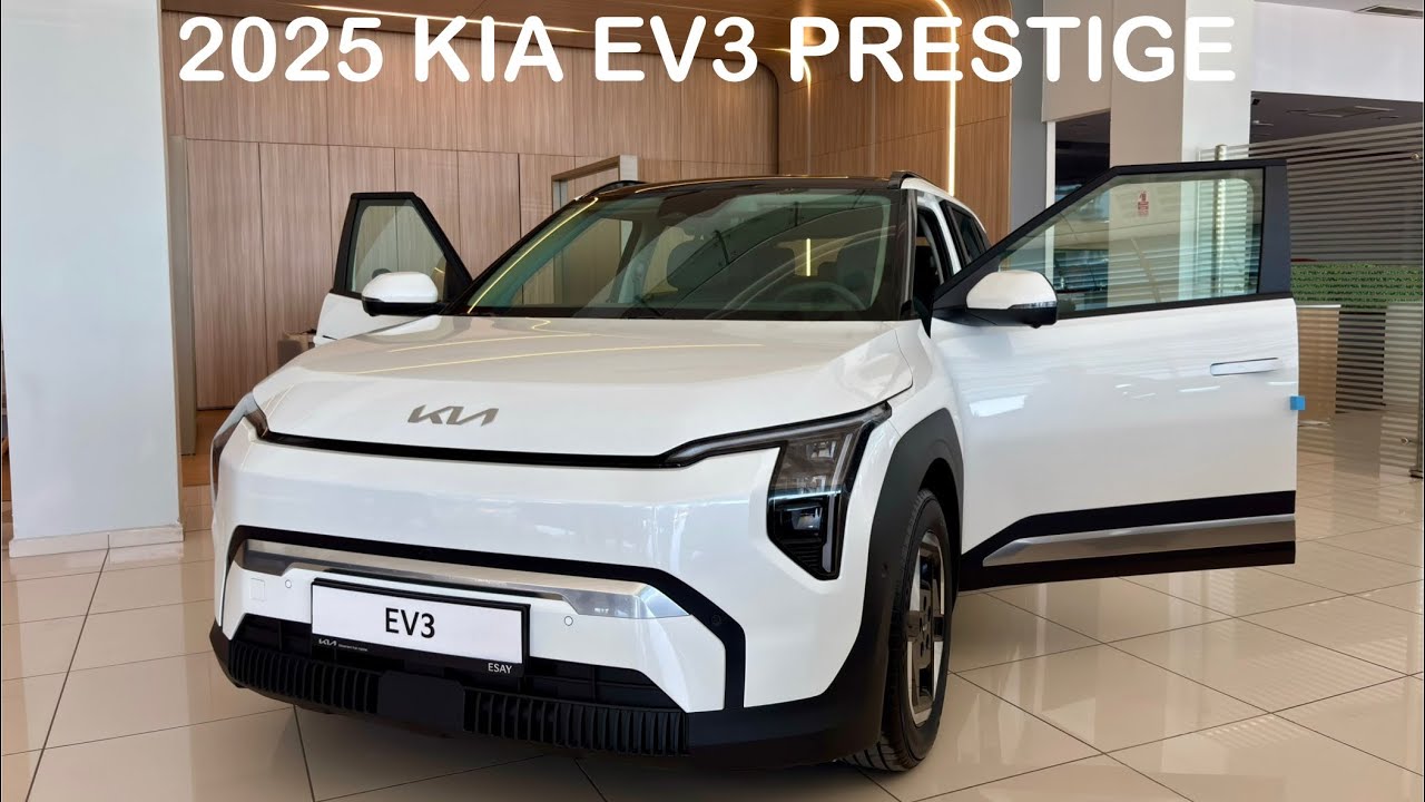 2025 KIA EV3 Prestige Standart Range Elektrikli SUV’un Yeni Yıldızı.