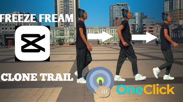 Freeze Frame Clone Trail Effect Tutorial with ONE CLICK! 2024 CapCut Tutorial