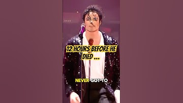 Michael Jacksons laatste repetitie... slechts 12 uur voordat hij stierf💔 #michaeljackson #kingofp...