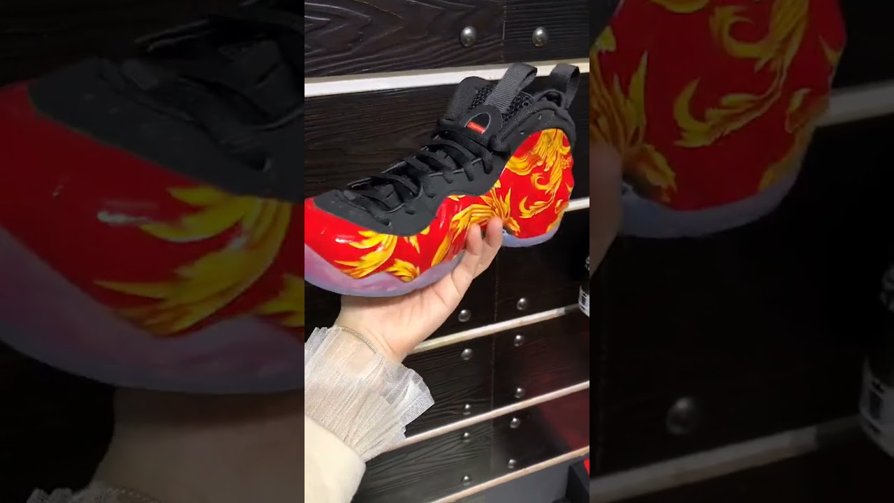 652792-600 Nike Air Foamposite One Supreme Red 2020 For Sale