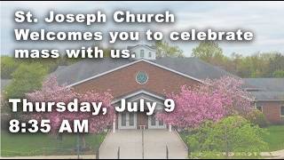 Thursday July 9, 2026 8:35 AM Mass
