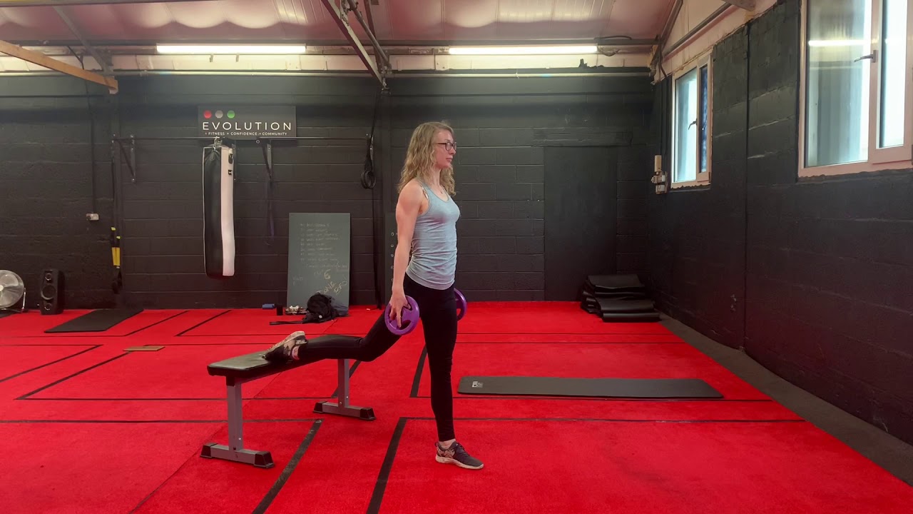 Bulgarian Split Lunge - YouTube