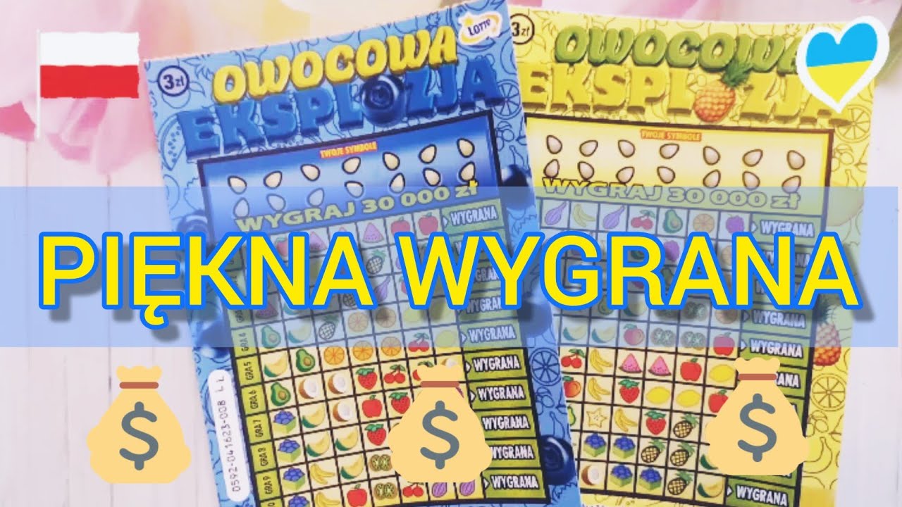 WYGRANA Z PLUSEM 💸💙💛 zdrapki lotto 261 YouTube