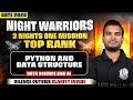 GATE 2026 | Python and Data Structure | Data Science And AI | GATE 2026 Night Warrior Series