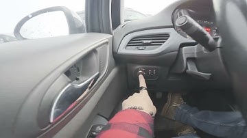 How to Enable or Disable Fog Lights in Opel Corsa E ( 2014 – 2019 )