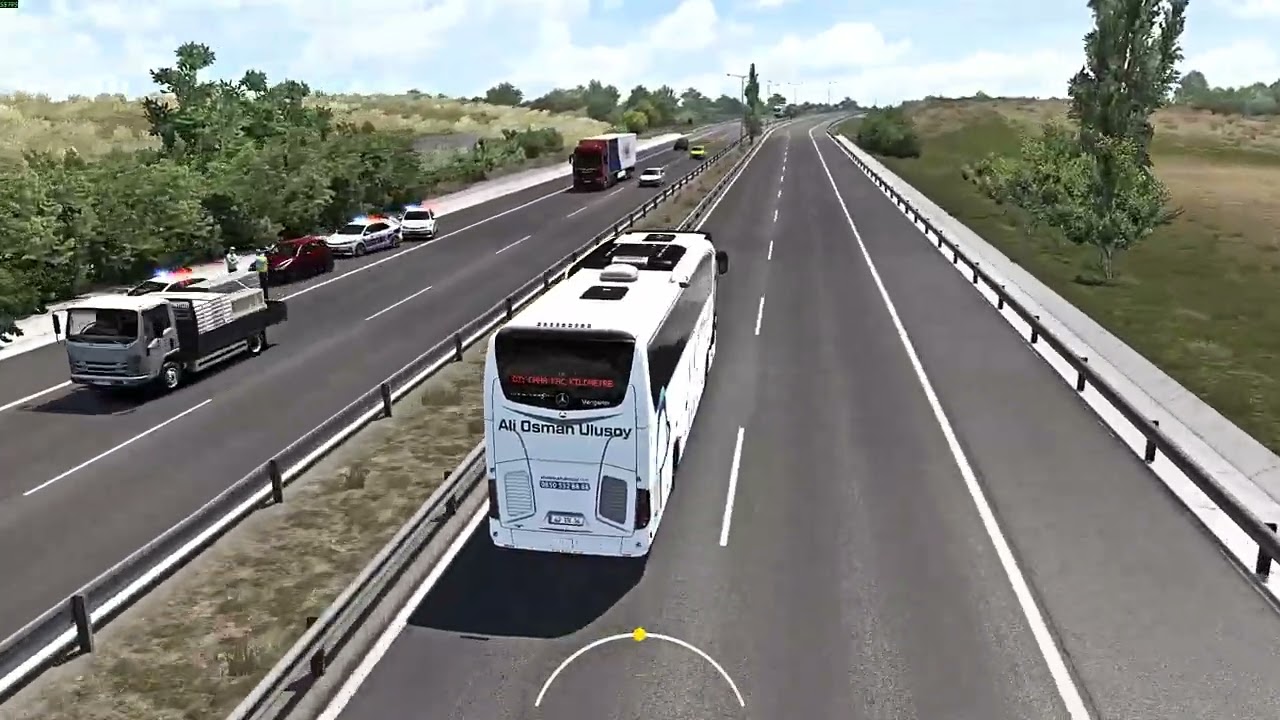 Euro Truck Simulator 2 MERCEDES BENZ TRAVEGO 2024 EDİRNE FİLİBE