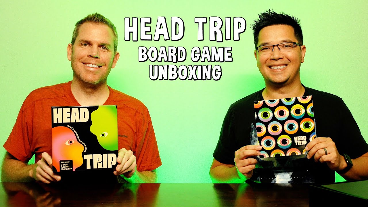 Unboxing Head Trip New Game From Cards Against Humanity 17+ YouTube