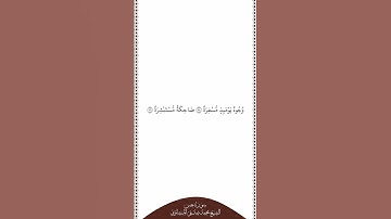 تلاوة في دقيقة سورة عبس الآيات من ٣٨ إلى ٣٩ الشيخ محمد صديق المنشاوي