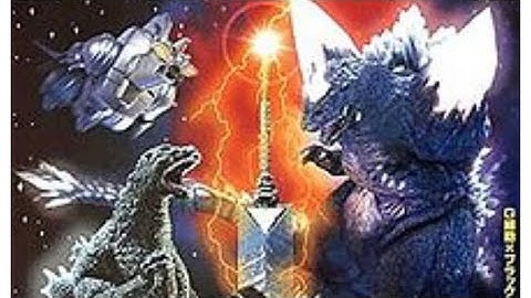 Godzilla vs space Godzilla alternate ending