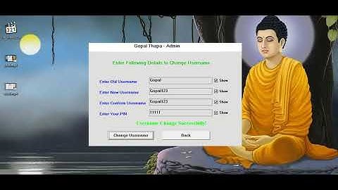 Bankpranali | Admin Screen | VB6.0