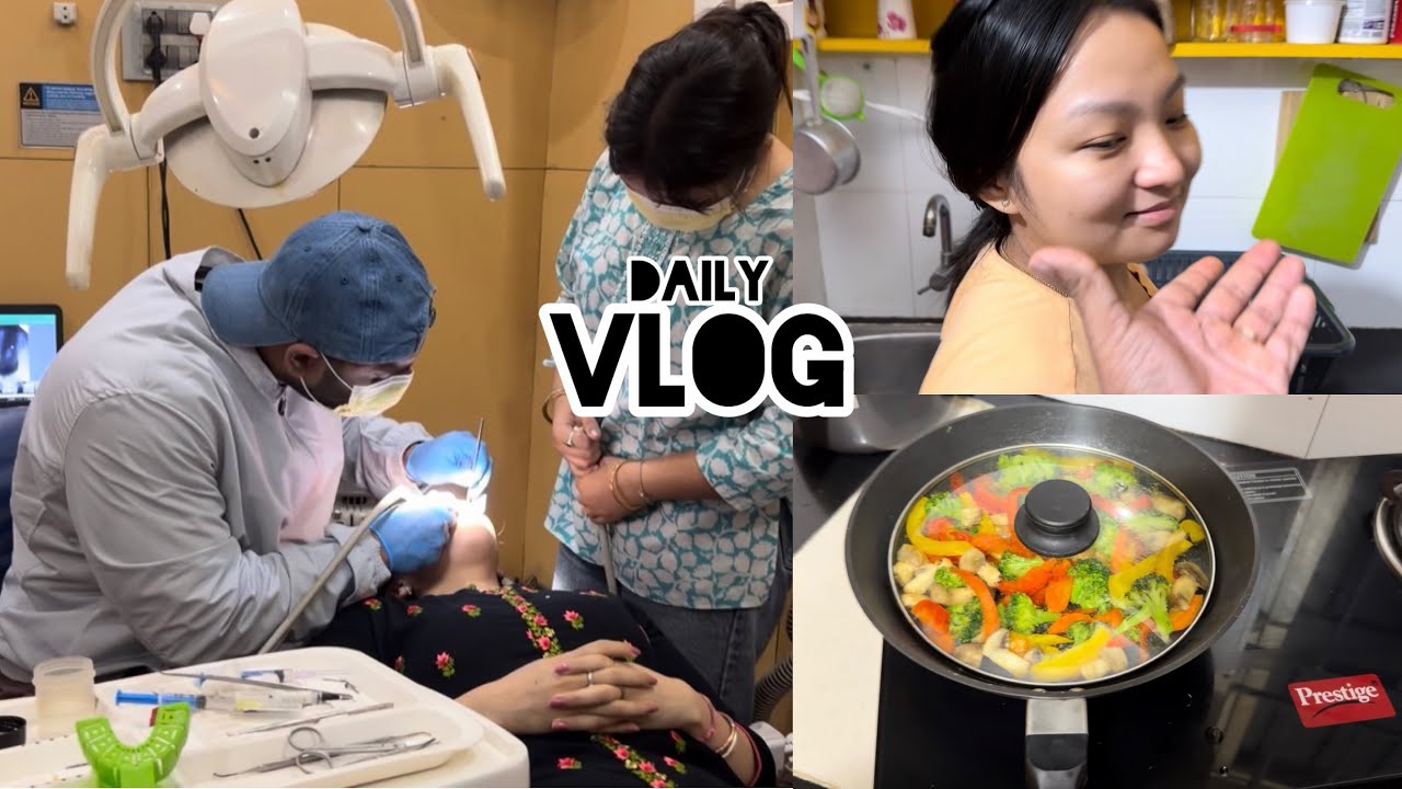 Daily Vlog // Occlusion Clinic // How to cook vegetables properly // GoGu is happy // Vlog 