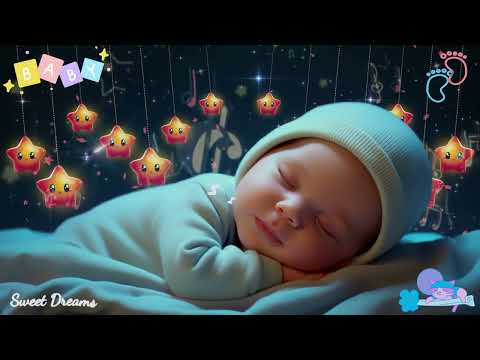Sleep Instantly in 3 Minutes 💤 Baby Sleep Music 🌙 Mozart & Brahms Lullabies | Deep Sleep