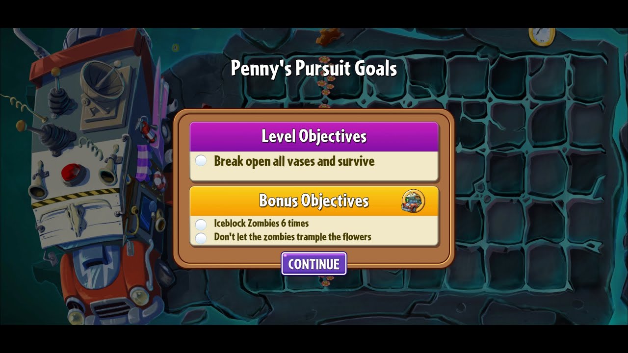 PvZ 2, Penny's Pursuit: Event 158, Level 2 (Week 192), Extra Hot (3 Chilies), All Objectives