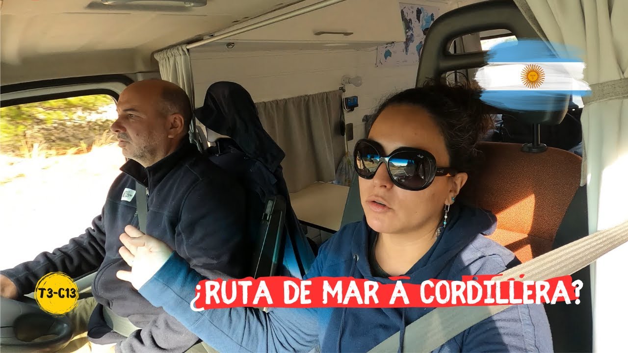 🚐 Cruzamos la PATAGONIA ARGENTINA 🤩Ruta 25 de MAR a CORDILLERA