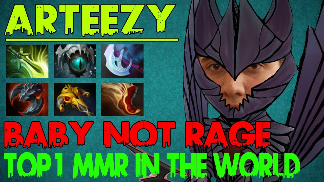 Arteezy - Dota 2 - Patch 6.88 - 9018 MMR Terrorblade - BabyRage New Top 1 MMR In The World