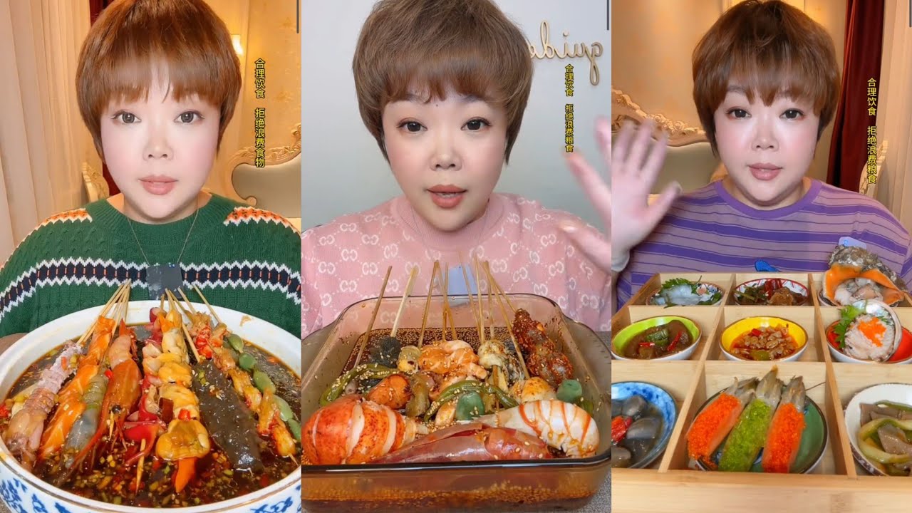 Eat shrimp 🦐🦐🦐 oysters Seafood  shrimp🦞 eggs shrimp 🦐#lopster #seafood #chinesefood,