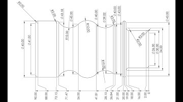 Mastercam Tutorial | CNC Turning Profiles: Step, Taper, Grooving & CAD Design in Mastercam CAD/CAM