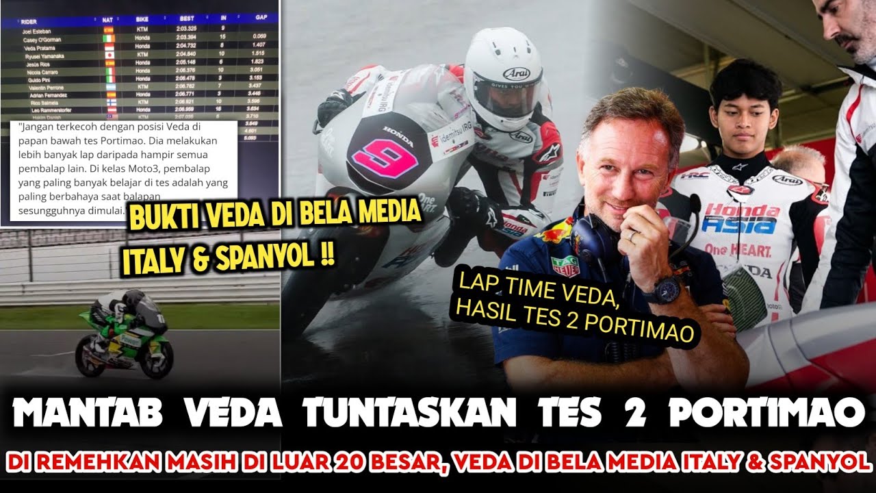 SEKALI LIHAT CARA VEDA BALAP‼️MEDIA ITALY & SPANYOL LANGSUNG BERIKAN KLAIM INI "BUKAN SOAL TERCEPAT"