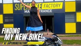 🏍️ 🛒 COME BIKE SHOPPING WITH ME! SUPERBIKEFACTORY | PART 2