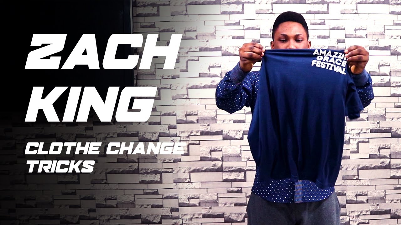 Zach King clothe change tricks