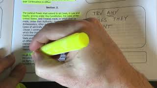 Remote Constitution Notes: Article 3: Judicial Branch