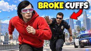 ESCAPING COPS AFTER BREAKING CUFFS IN GTA 5 RP
