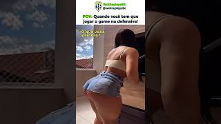 Na defensiva! 😂😂😂 #gamememes #gamememe