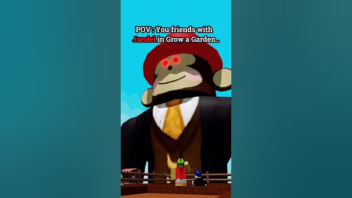 When Noob CALL Jandel in Grow a Garden - Roblox Grow a Garden #robloxanimation