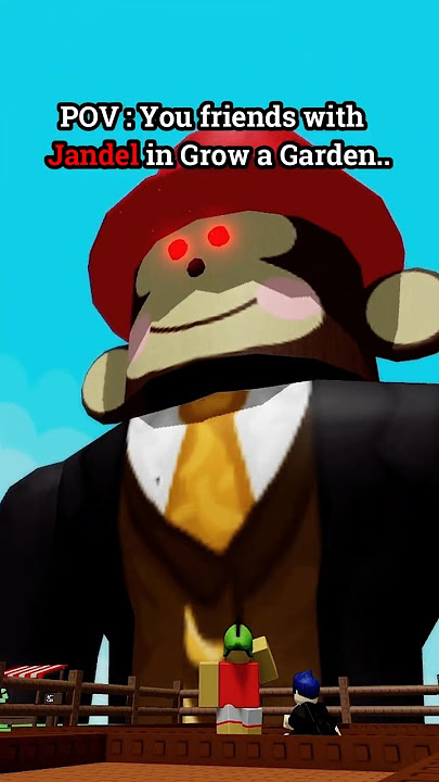 When Noob CALL Jandel in Grow a Garden - Roblox Grow a Garden #robloxanimation