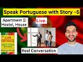Speak Portuguese language Easily with Story -5 Learn Portuguese for Beginners 2025 #learnportuguese