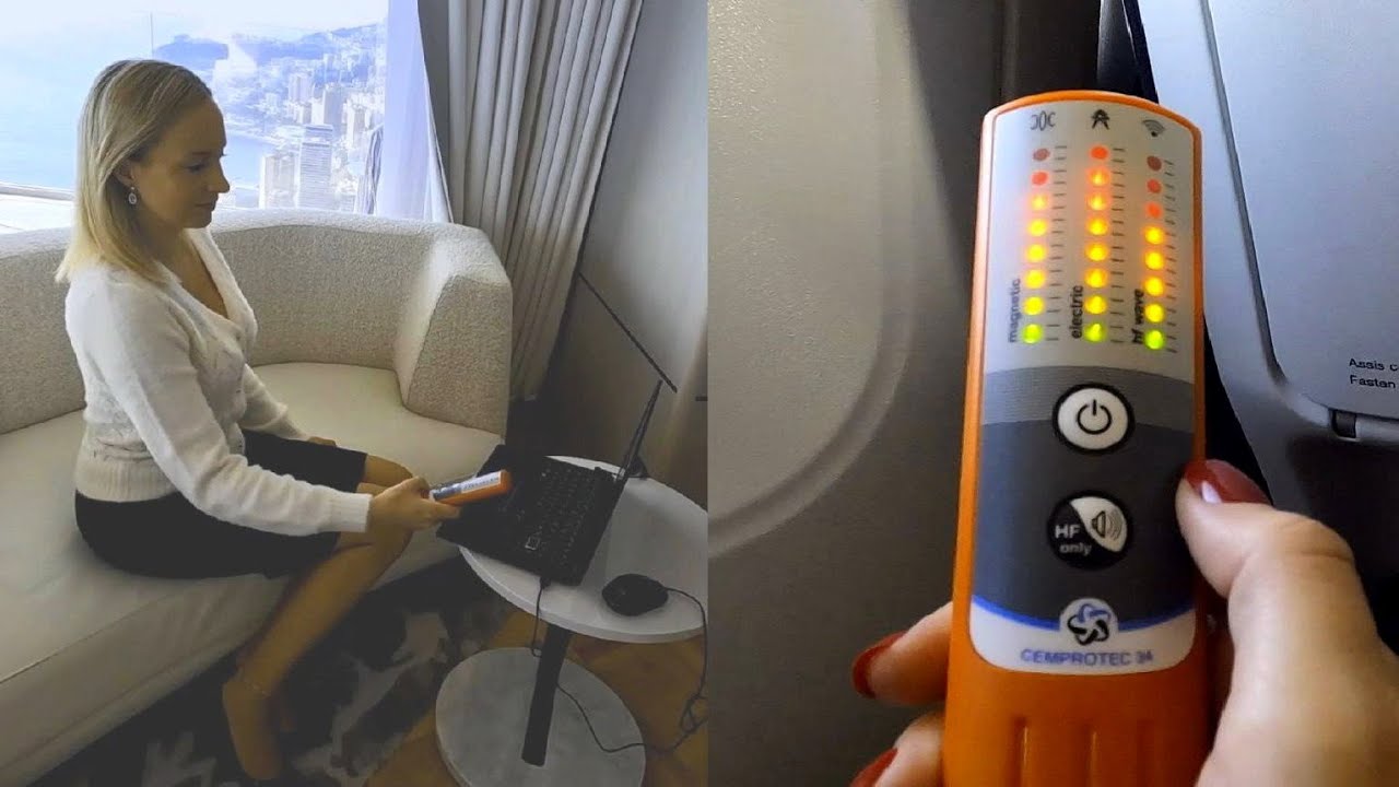 CEMPROTEC 34 - Détecteur d'ondes électromagnétiques basses et hautes fréquences