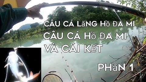 Câu cá Lăng | câu cá Lăng Hồ Đa Mi và cái kết | câu cá Hồ tự nhiên | mê câu cá tivi #20