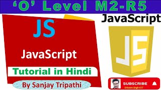 O Level m2 r5 javascript tutorial for beginners | javascript full course in hindi | Live| #ICITGonda