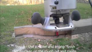 This video shows you the steps and tools needed to cut really nice tips at the ends of your pergola boards.