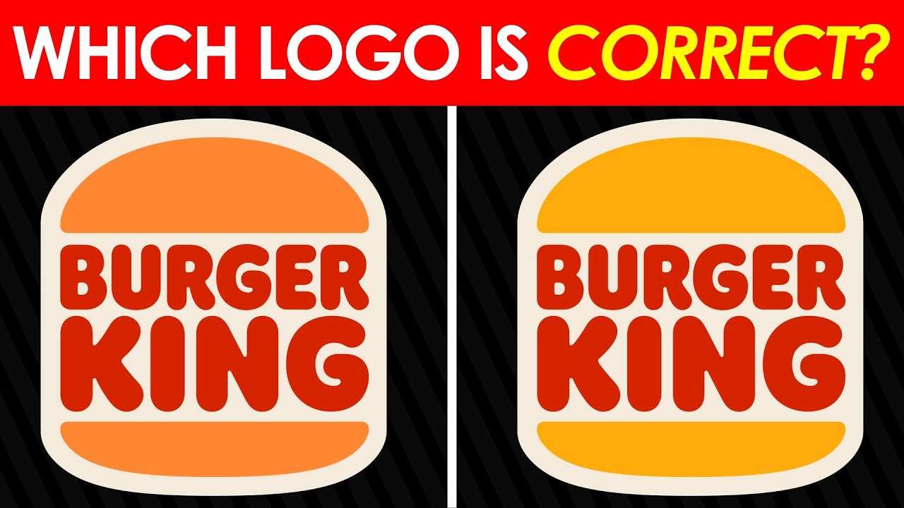 🍔How Many Correct Junk Food Logos Do You Know?🍟