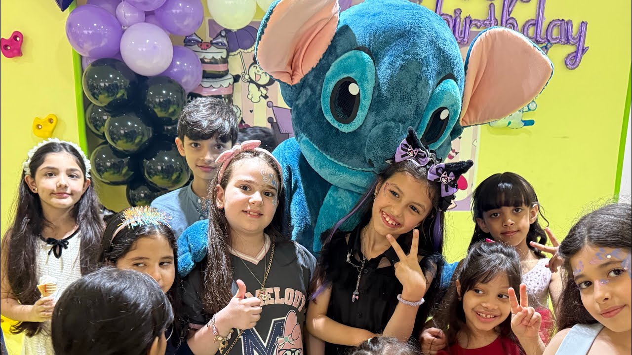 ماسة احتفلت بعيد ميلادها الثامن مع كرومي ❤️