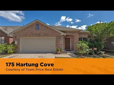 175 Hartung Cove, Buda, TX home video tour