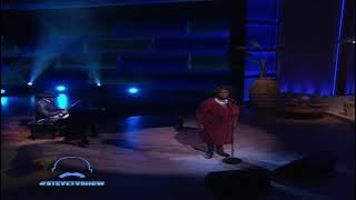 Duranice Pace 🎶I am a vessel 🎶 (The Corinthian Song) April 2019 on Steve Harvey Show
