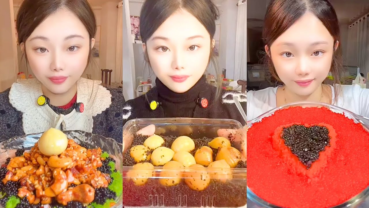 Homemade Spicy Mix Eating Show | Relaxed ASMR #54