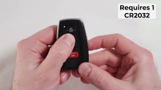 Toyota 4Runner Key Fob Battery Replacement (2021–2024)