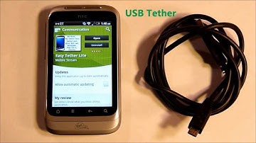 HTC Wildfire S - USB Tether