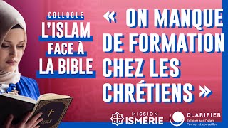 "On manque de formation chez les chrétiens" - microtrottoir colloque "L'islam face à la Bible"