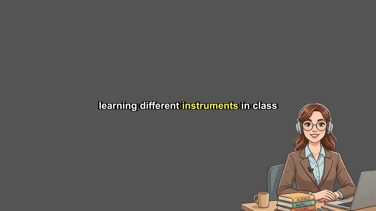 English Listening Practice | Music Instruments and Practice