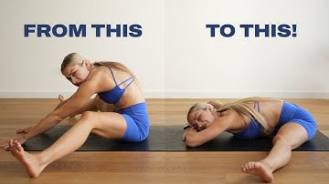 How to Pancake Stretch for Flexible Hamstrings