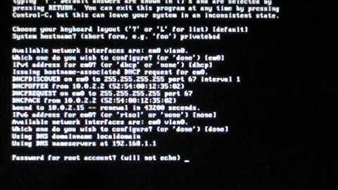OpenBSD 5.4 Full Disk Encryption Installation