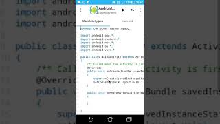 AIDE Tutorial - Android App (Share Intents)