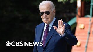 Where Biden's economic approval stands, according to CBS News polling
