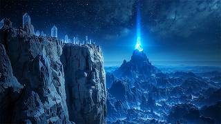 Soothing Space Atmosphere Music - Brao 363 | The Crystal World Beneath a Blue Star