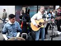 &quot;Remember&quot; with Zoe Clarke &amp; Marcos on Grafton Street (Becky Hill/David Guetta) cover.