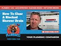 How To Clear A Blocked Shower Drain - Perths Drain Cleaning Specialists - Plumbdog Plumbing